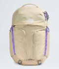 The North Face Surge Backpack Flexvent  Gravel/Optic Violet 31 L New w/tag $139