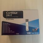 Contour Next Blood Glucose Test Strips 100ct New Sealed In Box Exp. 3-31-2025