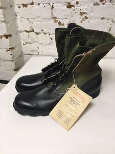 Unissued & Unworn with Tag, Vietnam 2nd Pattern ? Jungle Boots, 14 XN