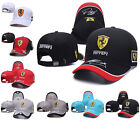 new Unisex Adult F1 Team Racing Ferrari Adjustable Hat Caps