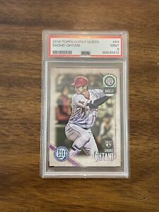 New Listing2018 Topps Gypsy Queen #89 Shohei Ohtani Angels RC Rookie PSA 9 MINT