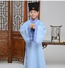 Childrens Kids Boys Blue Traditional Korean Hanbok Clothing Outfit Robes