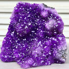 New Listing2.46lb Natural Amethyst geode quartz cluster crystal specimen energy Healing