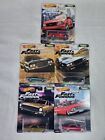 Hot Wheels Premium Set of 5 Vehicles. Motor City Muscle FAST & FURIOUS GBW75