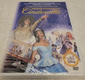 Rodgers & Hammerstein's Cinderella Whitney Houston Brandy Norwood DVD 88 minutes