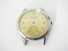 Vintage Movado Bumper Automatic Men's Watch Sub Seconds 7214 Stainless Case 33mm