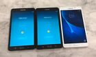 LOT OF 3 Samsung Galaxy Tab A SM-T280 8GB Wi-Fi, 7in Black/White -Android Tablet