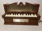 Vintage Electric Golden Pipe Organ / Emenee Industries / Works