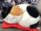 plush toy cat,Amuse  sleeping Cat 12”Higemanju Zabutune toy  Japan