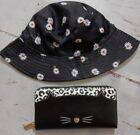 Kate Spade New York Meow Cat  Leather Large Continental Wallet + Alice Olivia Ha