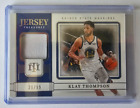 Klay Thompson Jersey Patch Card /99, National Treasures
