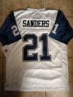 Deion Sanders #21 Dallas Cowboys Jersey Throwback, New with tags US Seller