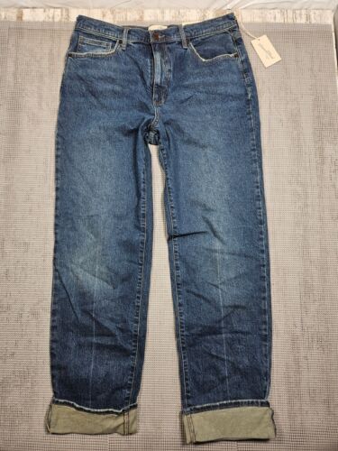 Universal Thread Women's High Rise 90's Straight Jeans Size 14 Blue