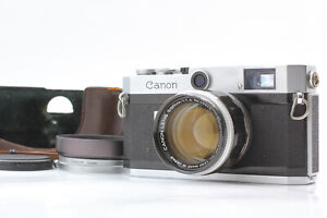 [Near MINT] Canon P Rangefinder 35mm Film Camera + 50mm f/1.4 MF Lens From JAPAN