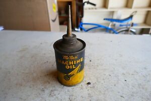 Vintage Empty 8 oz. McNess Household Machine Oil Can Only 1 on eBay Lot 24-13
