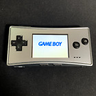 New ListingNintendo GameBoy Micro Console Silver Japan GBA 