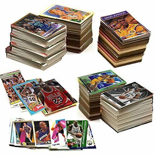 HUGE LOT: 500 NBA Basketball Cards in a Gift Box w/ Cards from 90s to Current