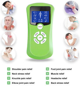 TENS Unit Machine Device 8 Massage Modes 2 Channel Muscle Stimulator Pain Relief