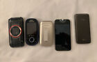 Lot of 5OLD Used Cell Phones Flip Untested - Parts/Repair See All   Photos