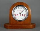 Fine Antique Ex-Lax Drug Store Pharmacist Advertising Thermometer Sign
