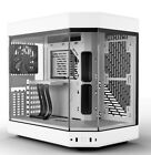 HYTE Y60 Modern Aesthetic Tempered Glass Mid-Tower ATX PC Case, Snow White