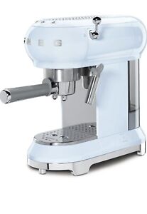 SMEG Espresso Machine, Paster Blue ECF01PBUS