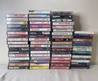 Lot of 69 Vintage Music Audio Cassette Tapes Classic Rock & Jazz Jovi, Madonna