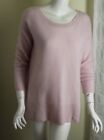 Pure Collection Sz 14 16 XL Runs L Pink Super Soft Cashmere Sweater Lux