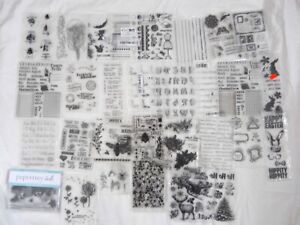 Silicone Papertrey Ink From The Garden Rubber Stamp for Crafting 57 Total Sheets
