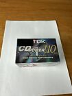 TDK CD Power 110 Min High Bias Type II Blank Cassette Tapes Lot of 4 New/Sealed