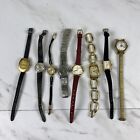TIMEX Watch Lot of 8 Womens Watches For Parts or Repair Vintage