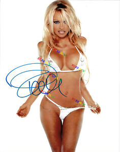 Pamela Anderson Autographed Signed 8x10 Photo Reprint