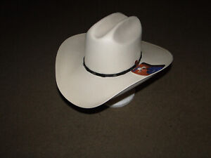 Resistol GEORGE STRAIT 10X Self Conforming  Cowboy Hat Mens 7 1/8 MADE IN USA
