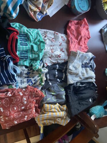 0-3 months and NB baby boy clothes lot