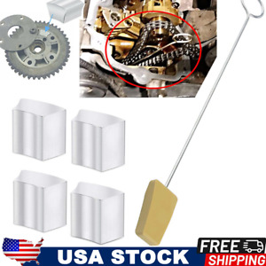 For Ford 5.4L 4.6L Cam Phaser Lock Out Repair Kit + Timing Chain Wedge Tool Set (For: Ford Mustang)