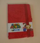 Super Mario Red Hardcover Blank Writing Journal Notebook Licensed Nintendo