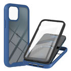 Fr iPhone 15 14 13 12 11 Pro Max Shockproof Full Body Case with Screen Protector