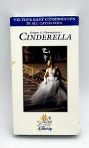 Rodgers & Hammerstein’s Cinderella (VHS, 1997) RARE FYC SCREENER BRANDY WHITNEY