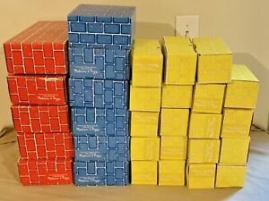 Melissa & Doug Jumbo Extra-Thick Cardboard Building Blocks 30 Blocks in 3 Sizes!