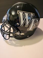 Wake Forest University Demon Deacons Pro Air Game Used Black Helmet Beautiful