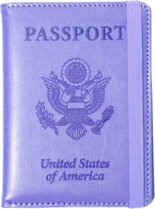 Eoehro Passport Holder for Travel Essentials, Passport Wallet, Passport Cover, P