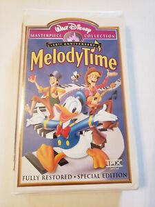 MELODY TIME (VHS, 1998) Disney’s Masterpiece Collection~ 50th Anniversary Ed.