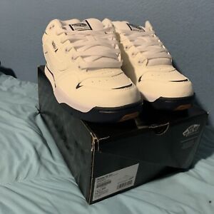 VANS Rowley XLT Skate Shoes White/Navy Men's Size 9