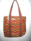 FOSSIL Key-Per Coated Canvas Large Tote Bag With Clutch Purse