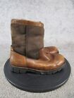 Ugg Boots Womens Size 10 Beacon Brown Leather Shearling