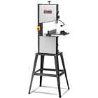 VEVOR 10inch Band Saw w/ Stand Benchtop Bandsaw 370W 1/2HP Two-Speed Adjustable
