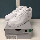 SIZE 8 WOMEN'S NIKE AIR FORCE 1 07 SE ALL TRIPLE WHITE SNEAKERS DQ0231-100