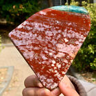 438G Natural Ocean Jasper Crystal SliceLarge Specimen Healing- Museum Grade