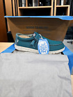 Hey Dude Wally Sport Mesh - Teal | Men's Shoes | Men's Slip on Loafers | Size 11