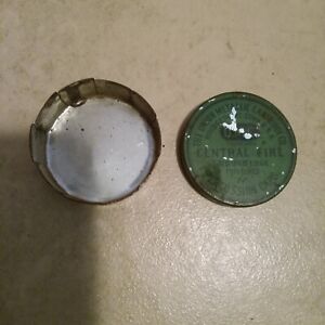 Antique Percussion Caps empty Tin